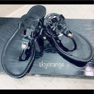 Tory Burch Miller Sandal (PATENT LEATHER)